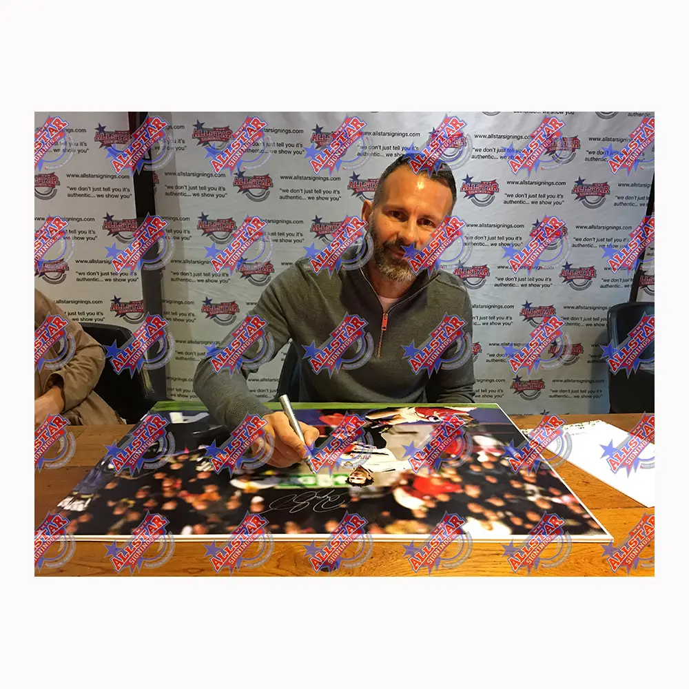 Ryan Giggs signed 1999 FA Cup Semi Final 30x20 photo
