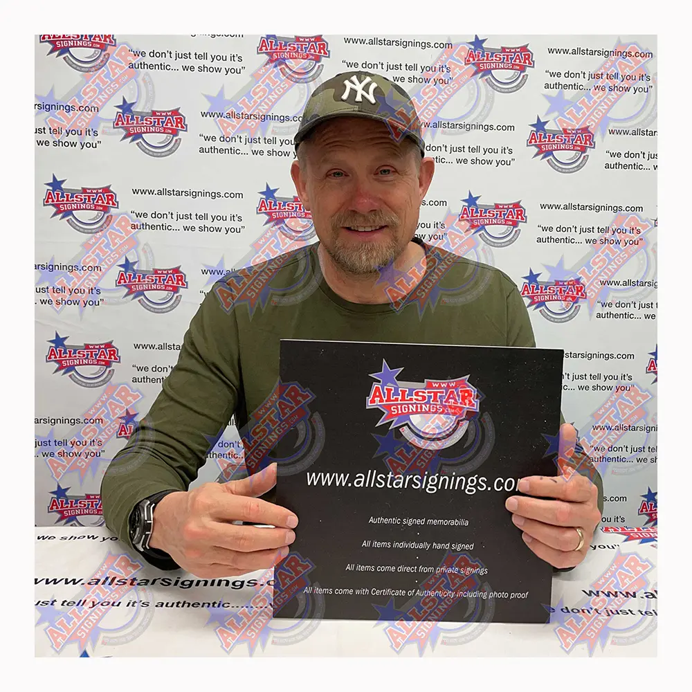 Peter Schmeichel signed 1999 photo