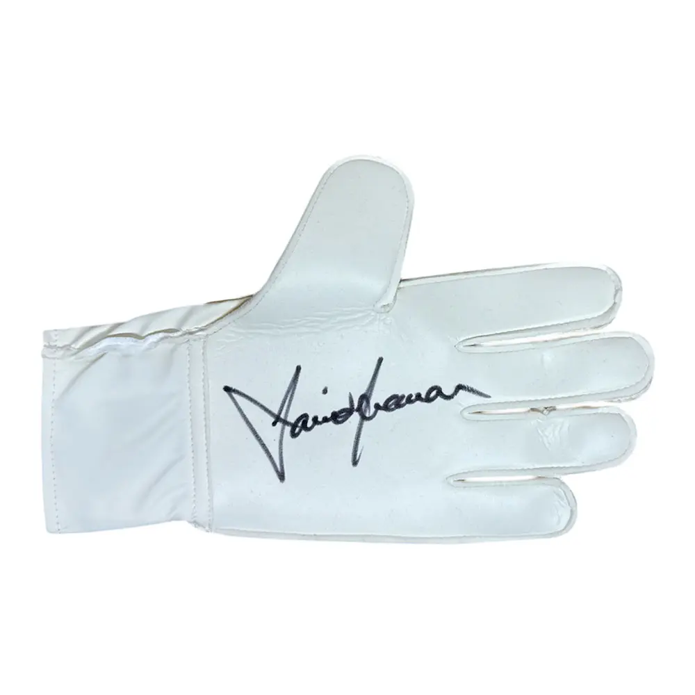 David Seaman signed Adidas goalkeeper glove