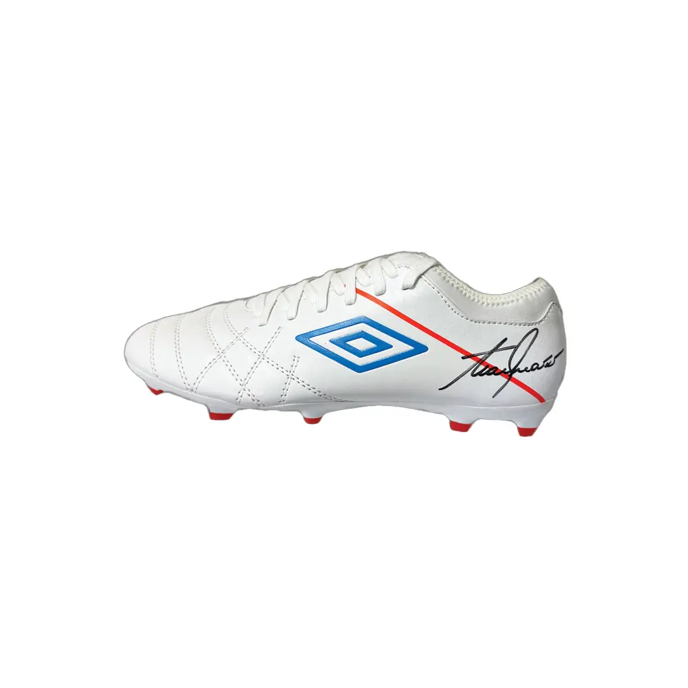 Alan Shearer signed Umbro football boot