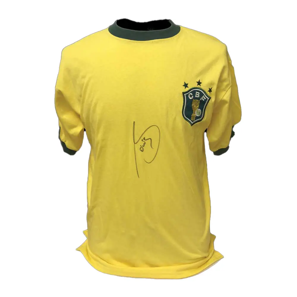 Socrates signed Brazil 1982 shirt.