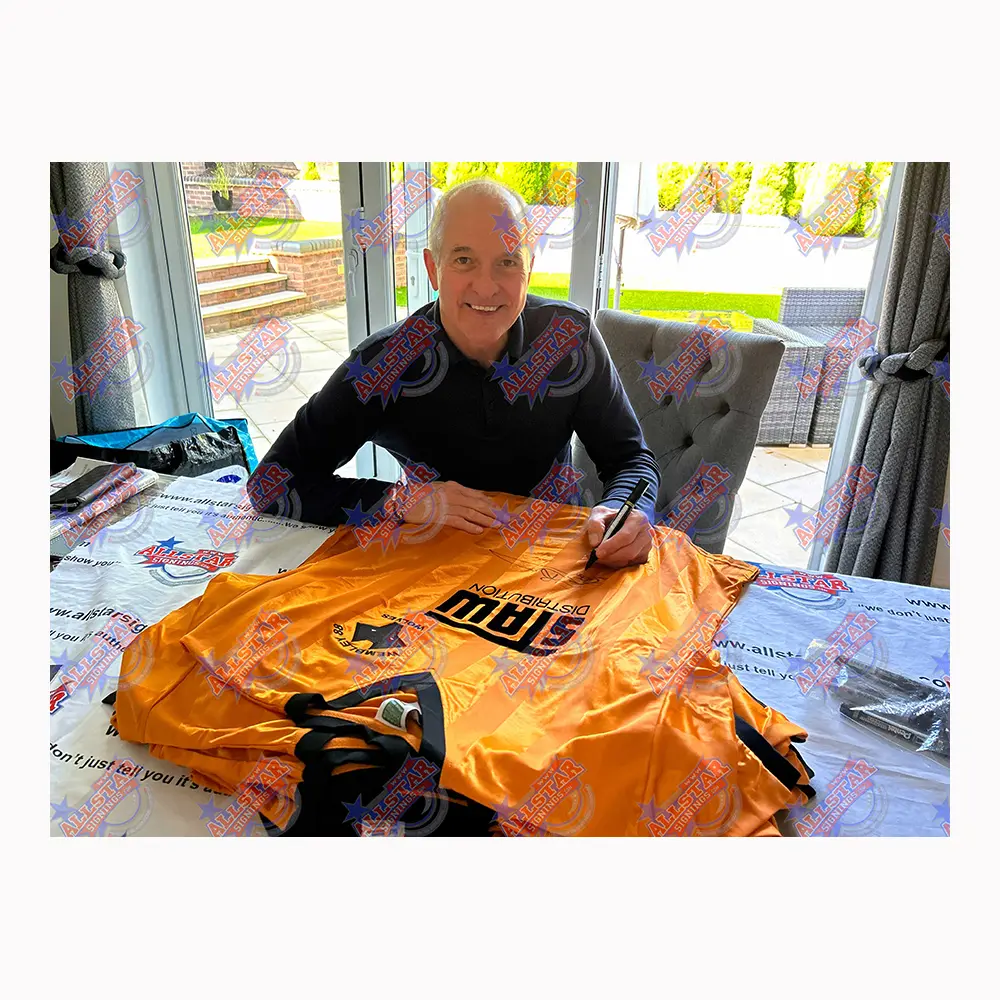 Steve Bull signed Wolves Shirt