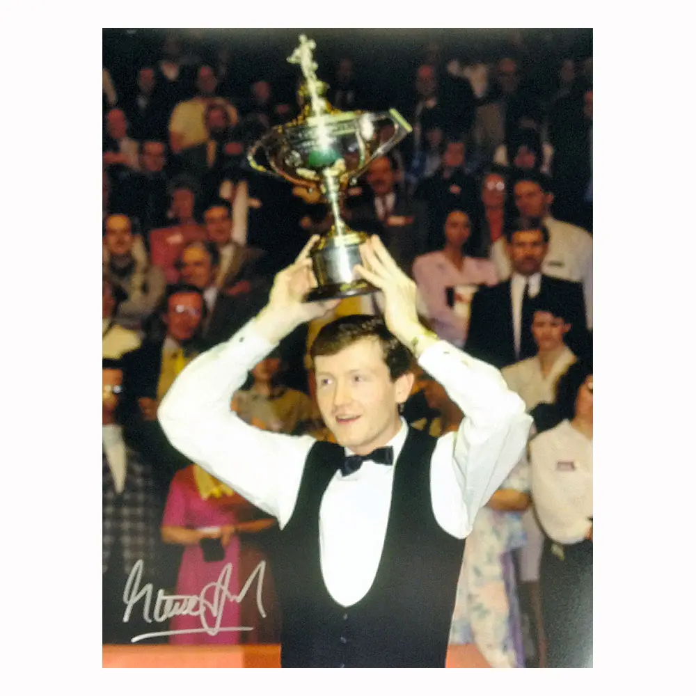 Steve Davis signed 16x12" photo
