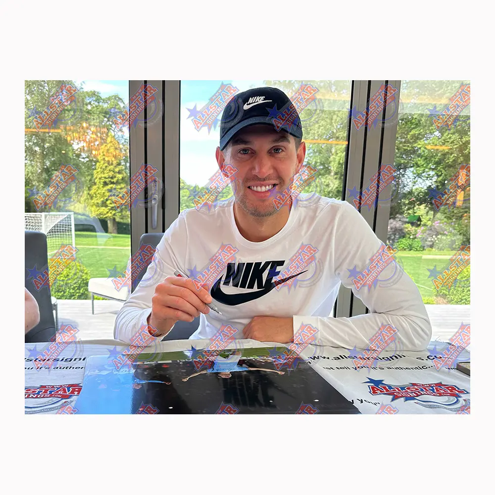 John Stones signed Manchester City 2023 Champions League Final photo