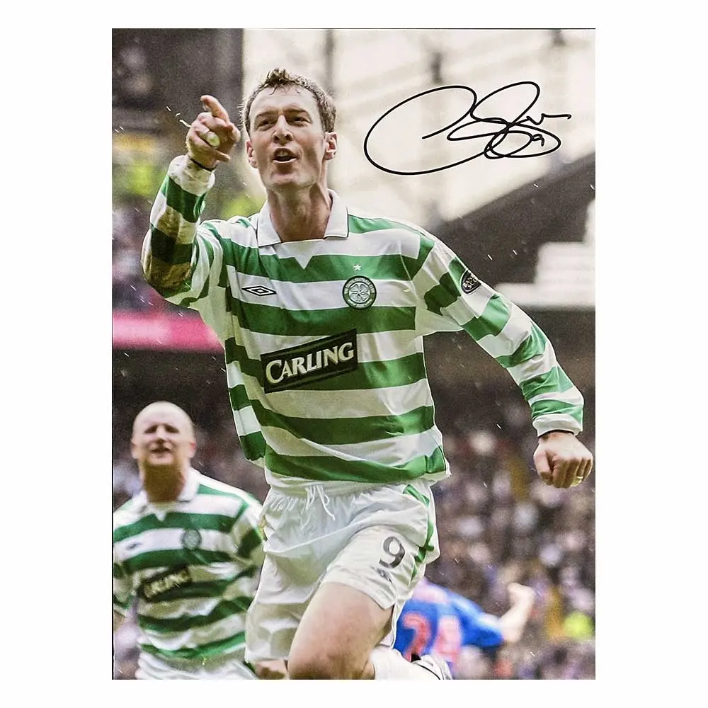 Chris Sutton signed Celtic photo