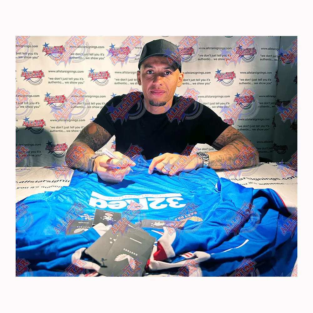 James Tavernier signed Rangers Champions 55 shirt