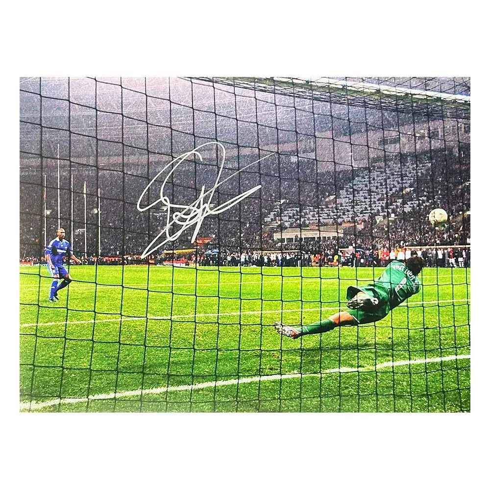 Edwin Van Der Sar signed Manchester United photo