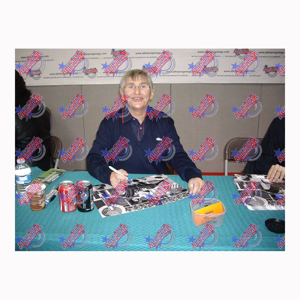 Willie Carson signed 16x12" photo