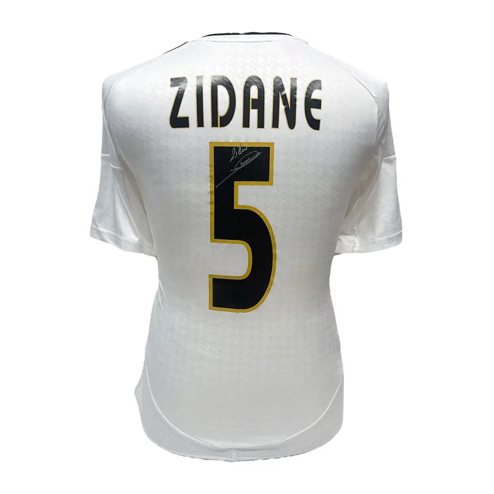 Zinedine Zidane signed Real Madrid shirt (2)