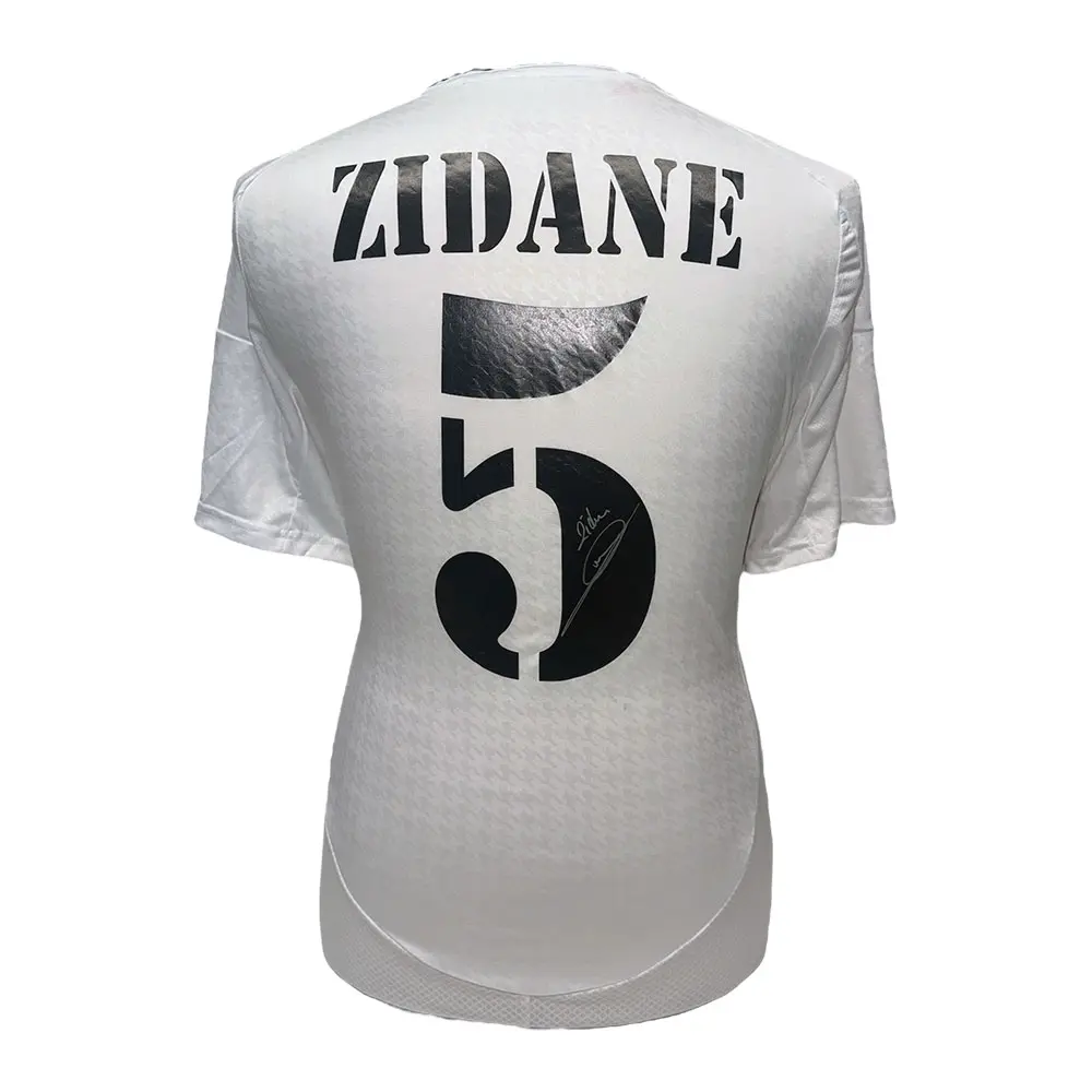 Zinedine Zidane signed Real Madrid shirt